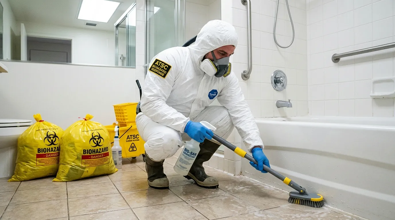 Decontamination equipment deployed for Blood Cleanup in Iowa Park